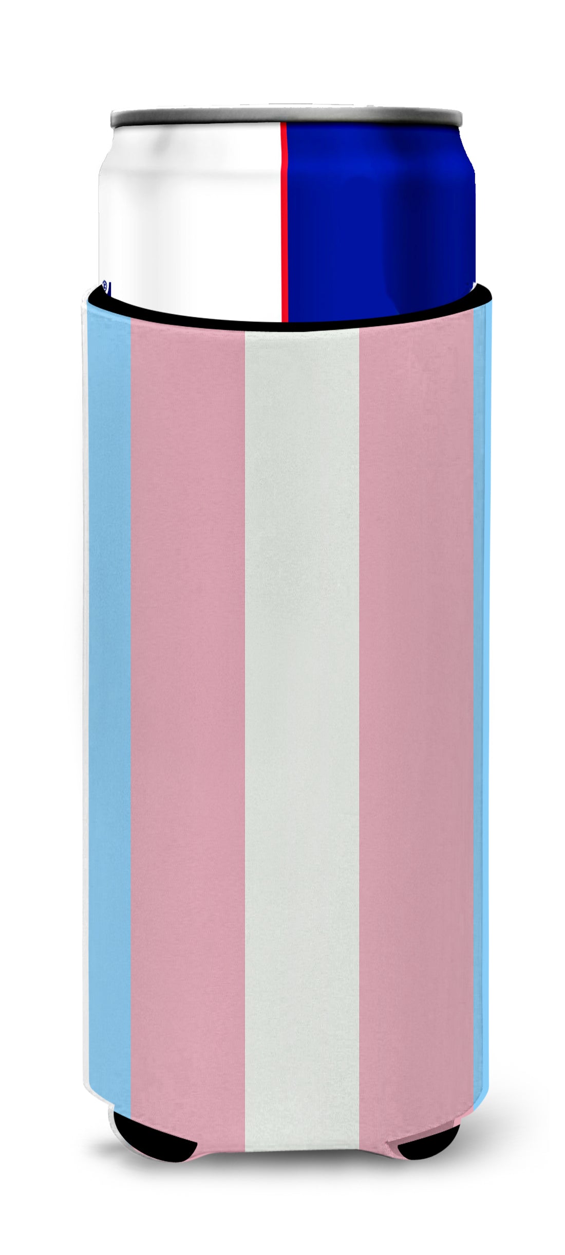 Transgender Pride Ultra Hugger for slim cans  the-store.com.