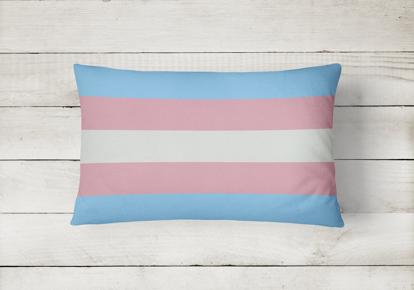 Buy this Transgender Pride Canvas Fabric Decorative Pillow