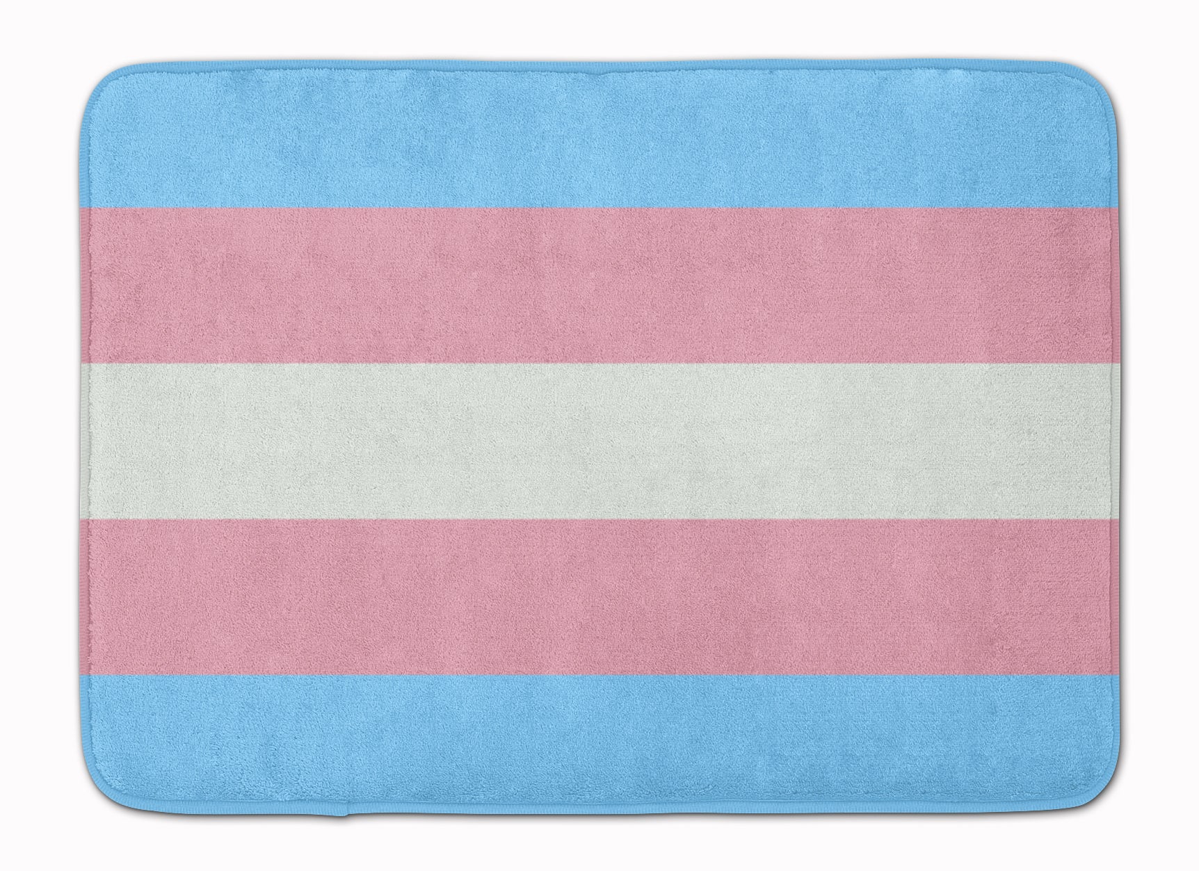 Transgender Pride Machine Washable Memory Foam Mat - the-store.com