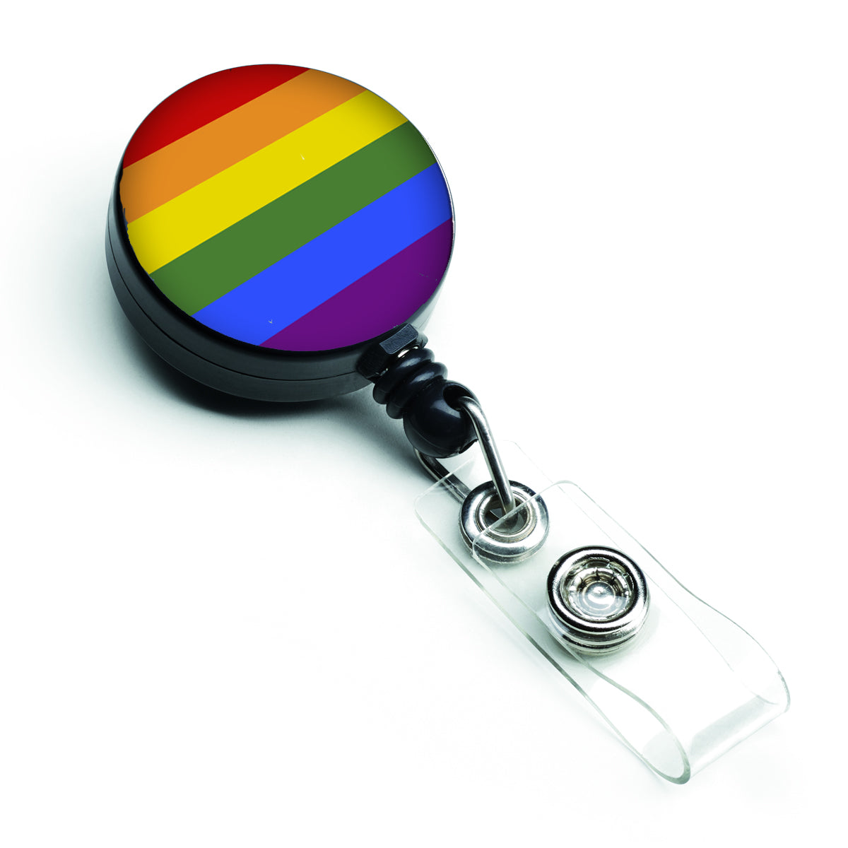 Gay Pride Retractable Badge Reel  the-store.com.