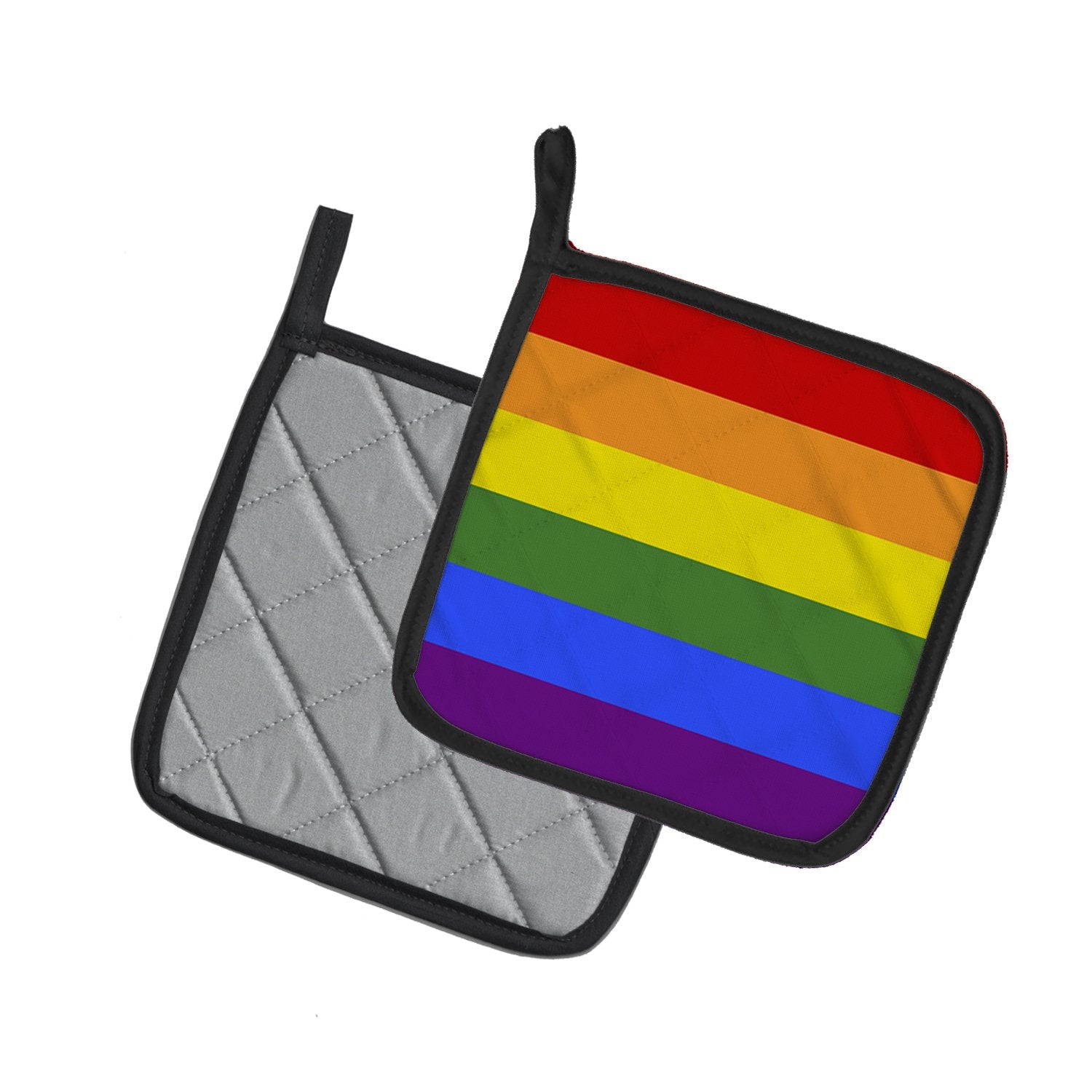 Buy this Gay Pride Pair of Pot Holders