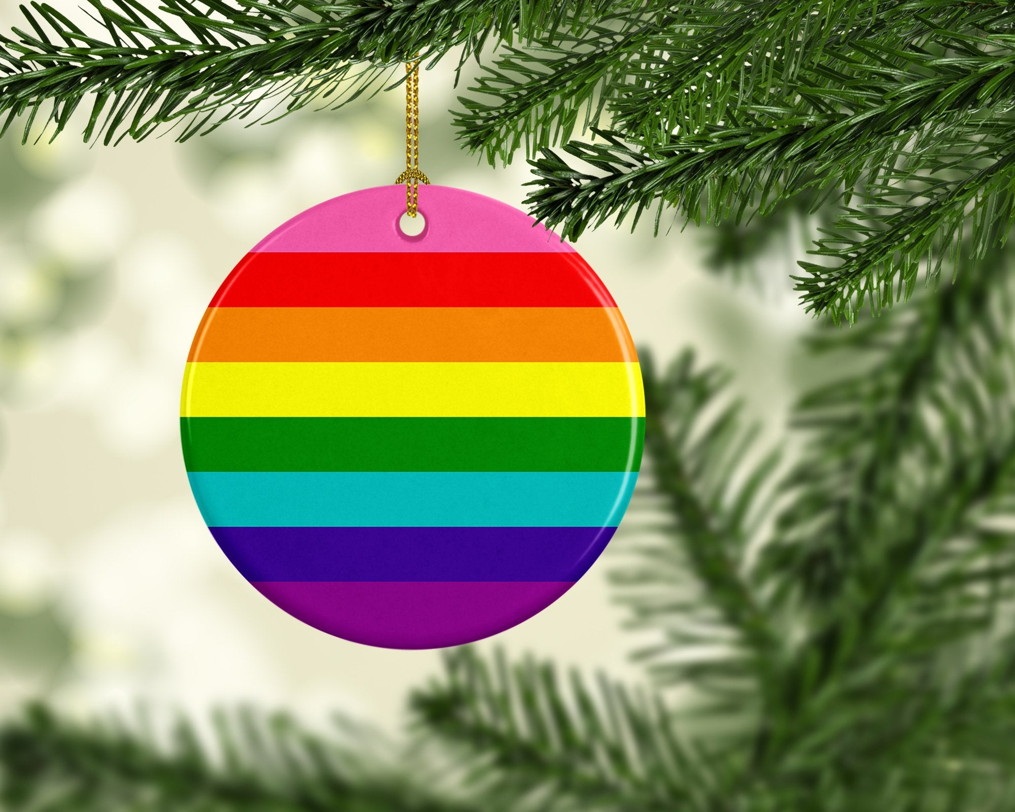 Buy this Gay Pride before 1978 Ceramic Ornament