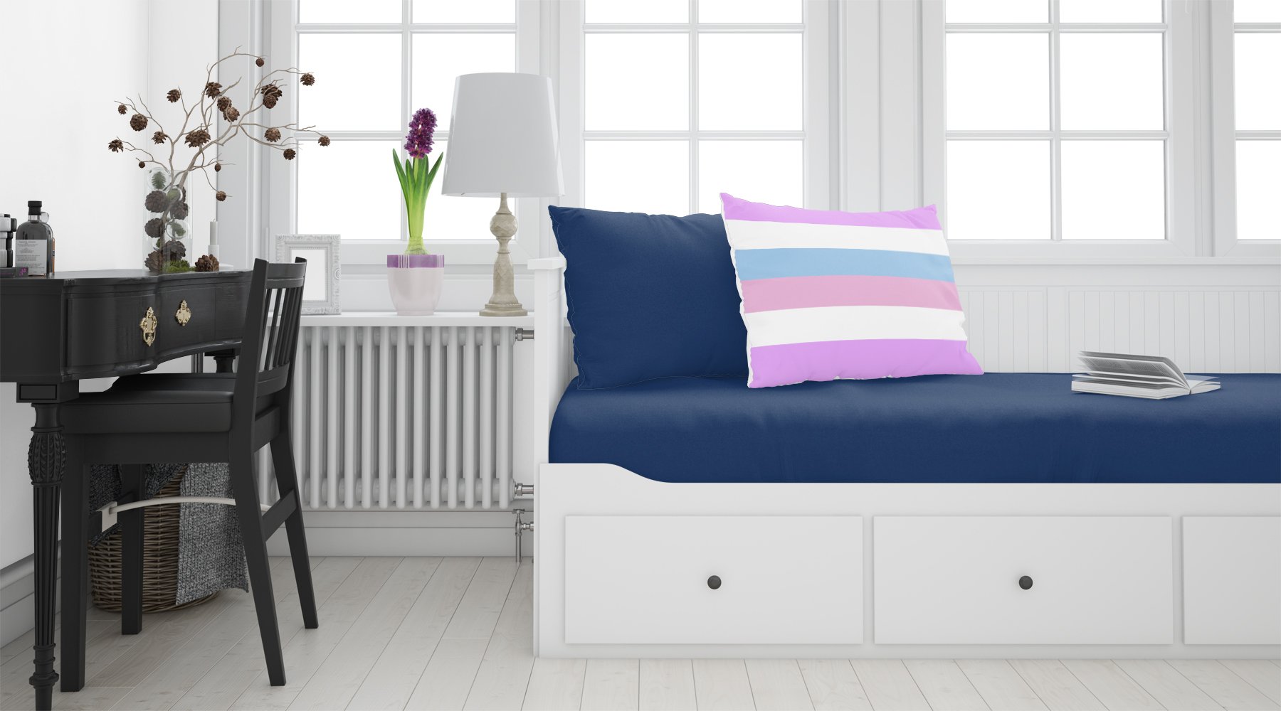 Buy this Bigender Pride Fabric Standard Pillowcase