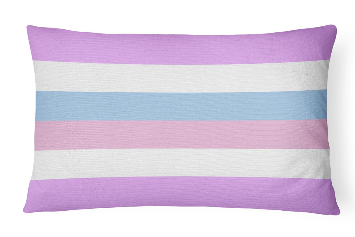 Buy this Bigender Pride Canvas Fabric Decorative Pillow