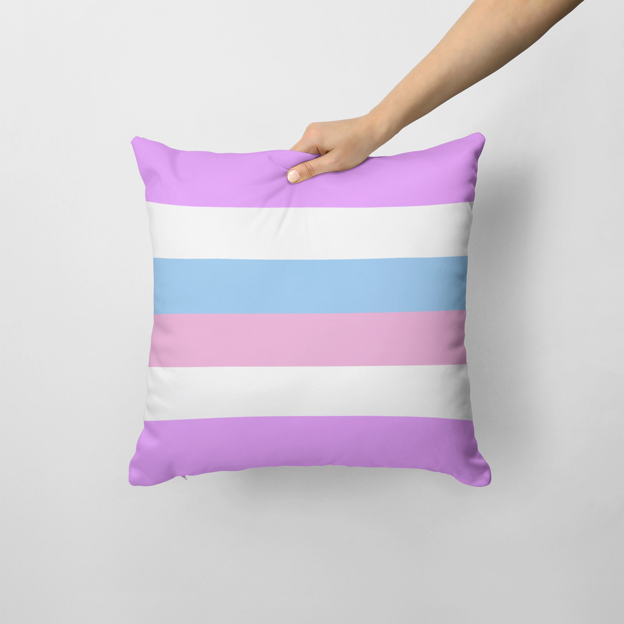 Bigender Pride Fabric Decorative Pillow - the-store.com