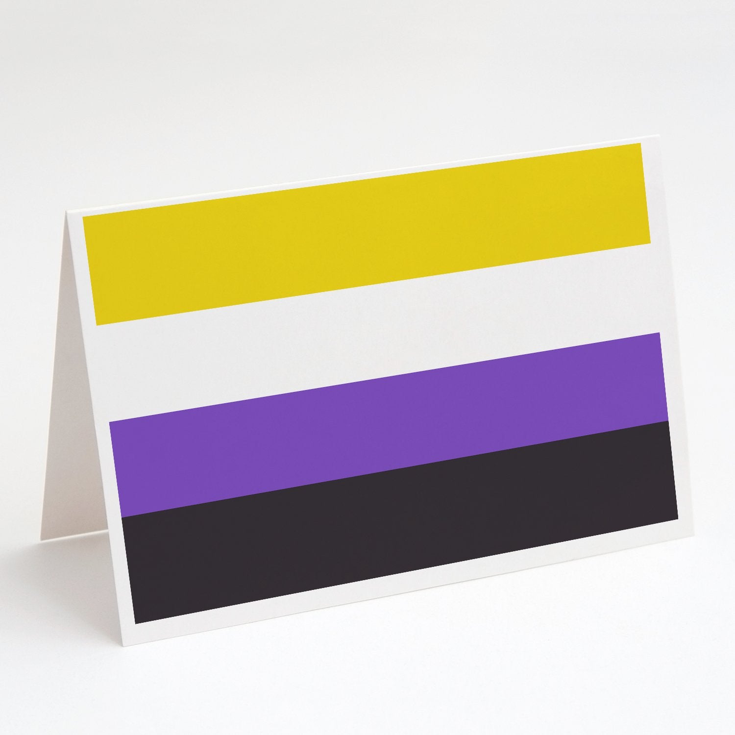 Buy this Nonbinary Pride Greeting Cards and Envelopes Pack of 8