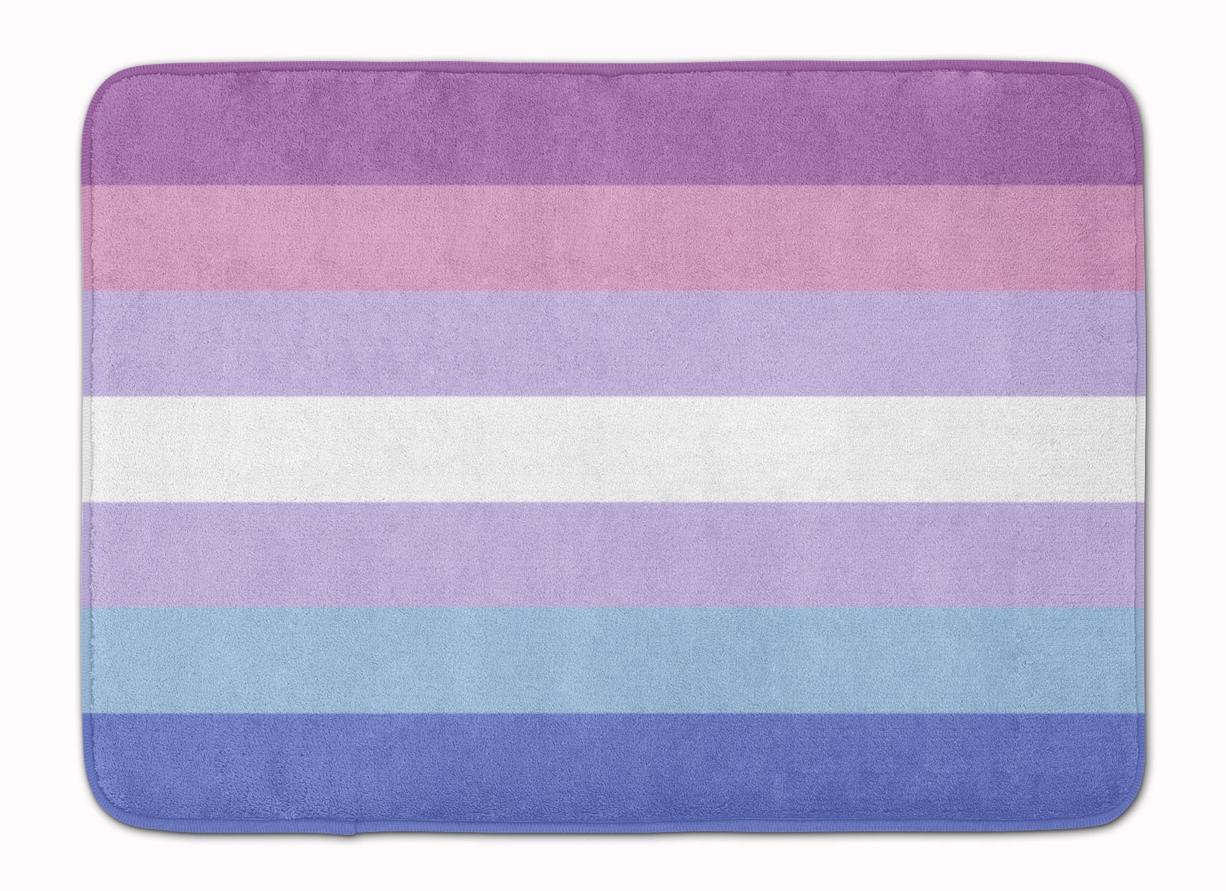 Bigender Pride Machine Washable Memory Foam Mat - the-store.com