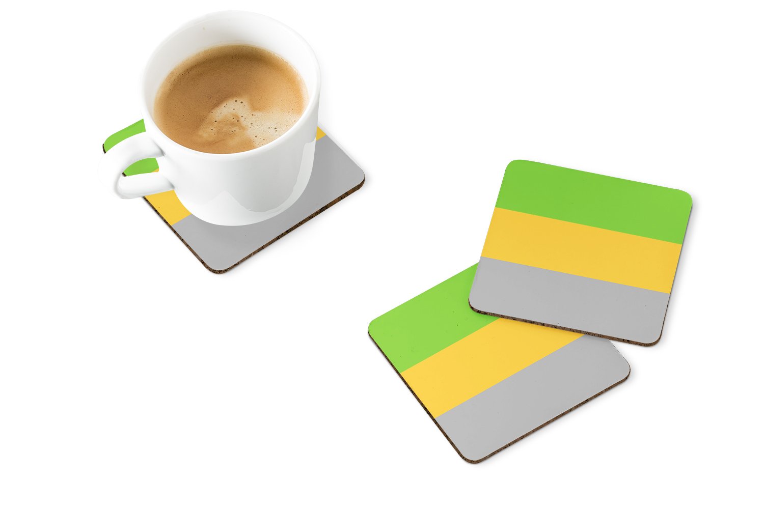 Buy this Lithromantic Pride Foam Coaster Set of 4