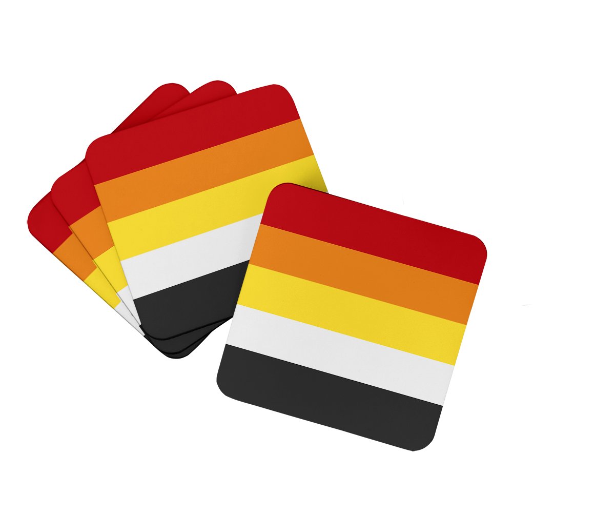 Buy this Lithsexual Pride Foam Coaster Set of 4