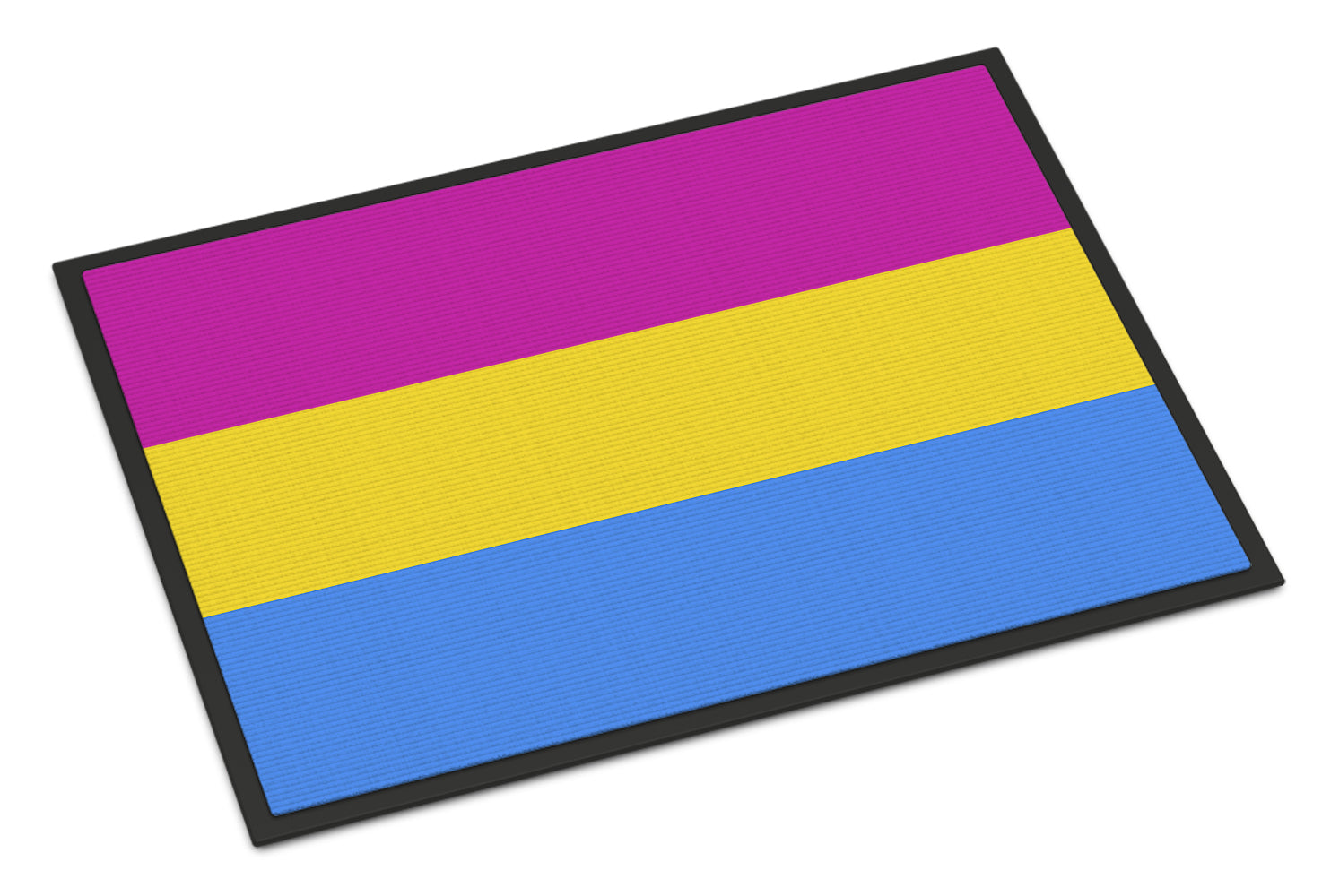 Pansexual Pride Indoor or Outdoor Mat 18x27 - the-store.com