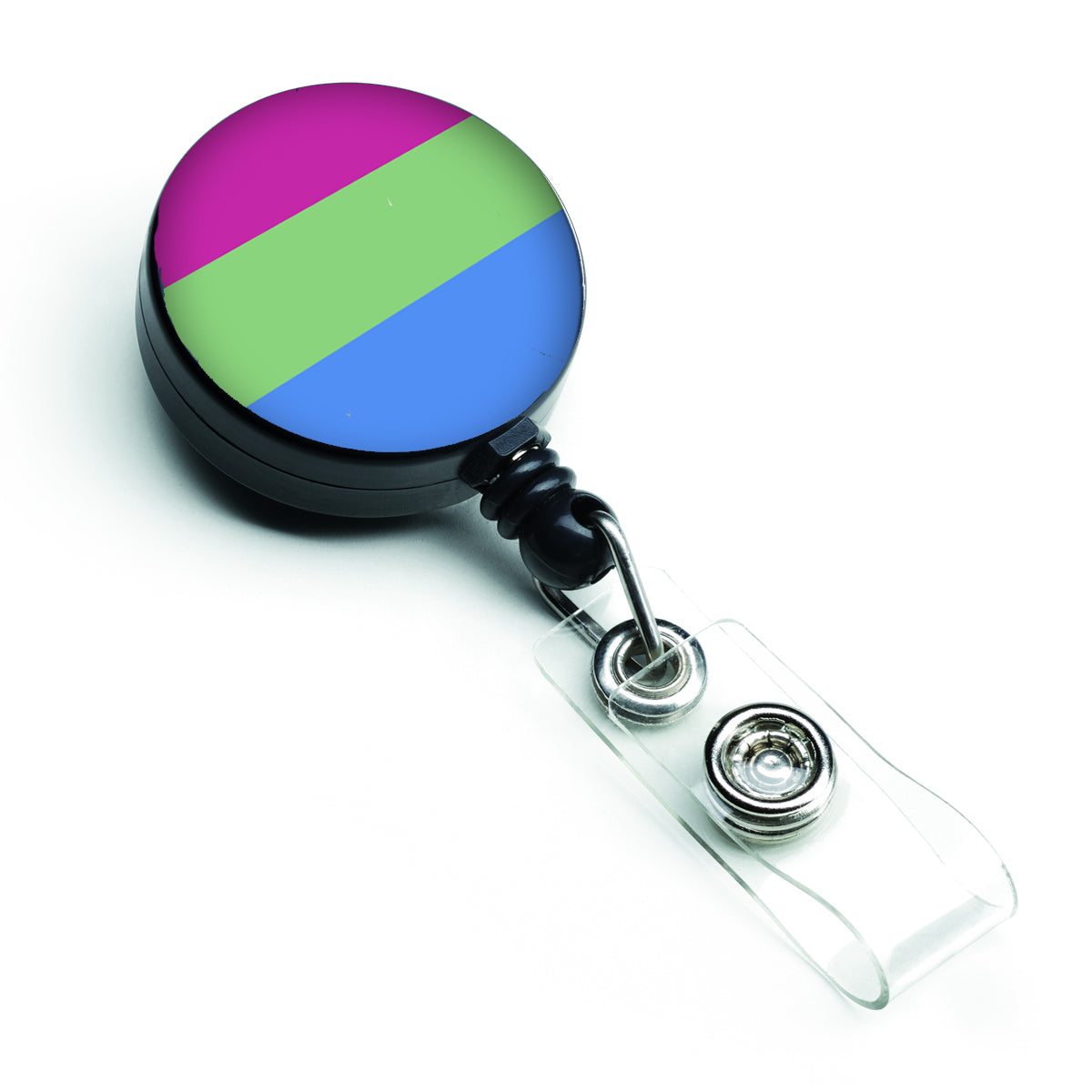 Polisexual Pride Retractable Badge Reel  the-store.com.