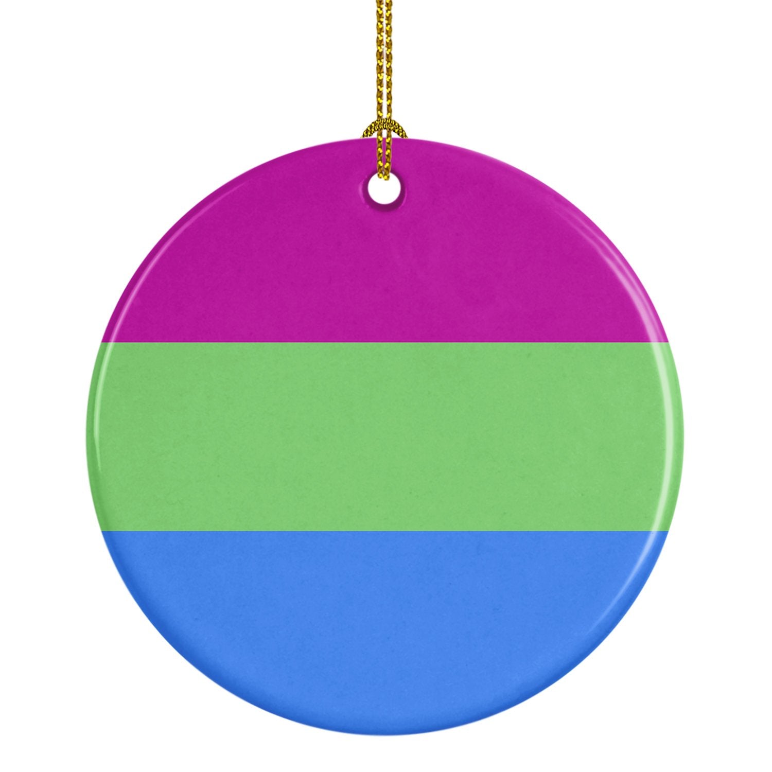 Buy this Polisexual Pride Ceramic Ornament