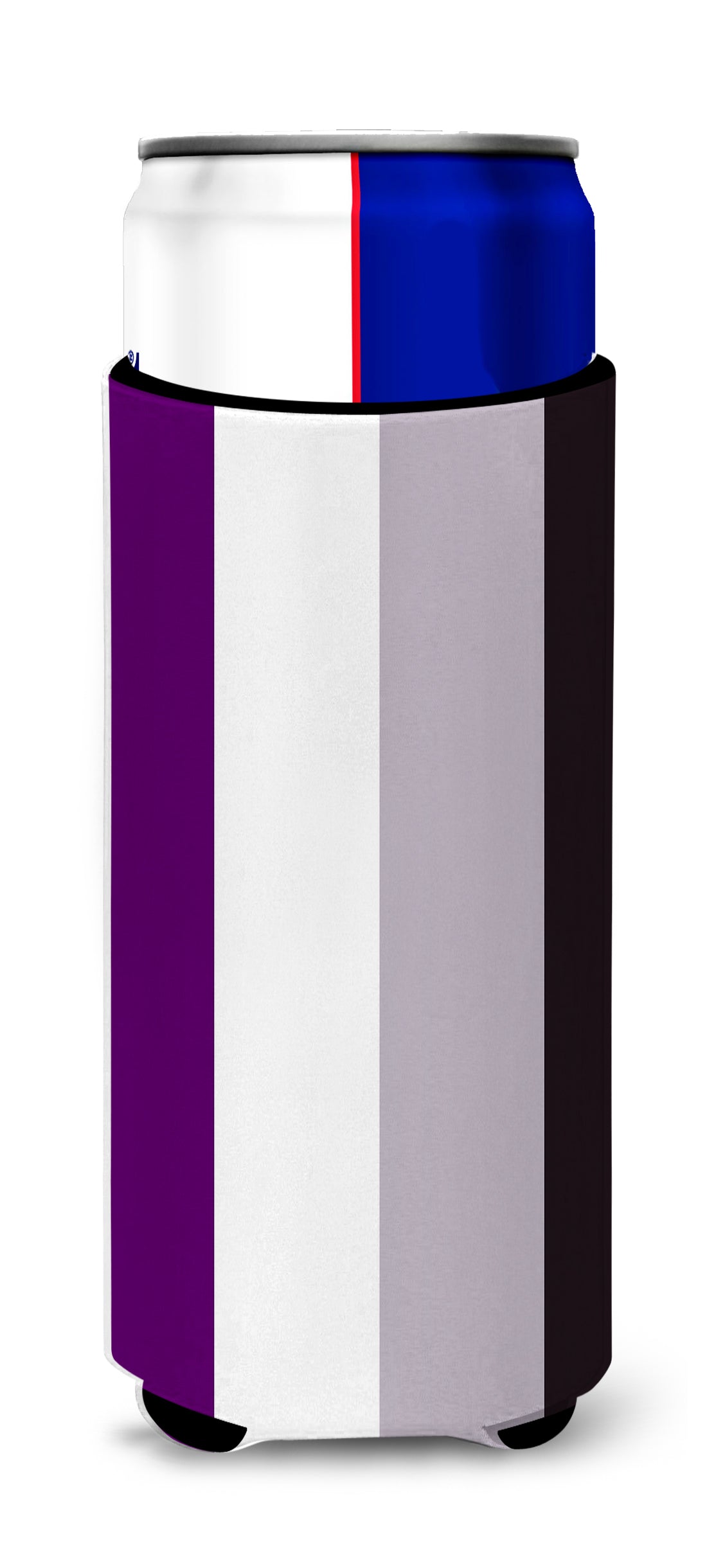 Asexual Pride Ultra Hugger for slim cans  the-store.com.