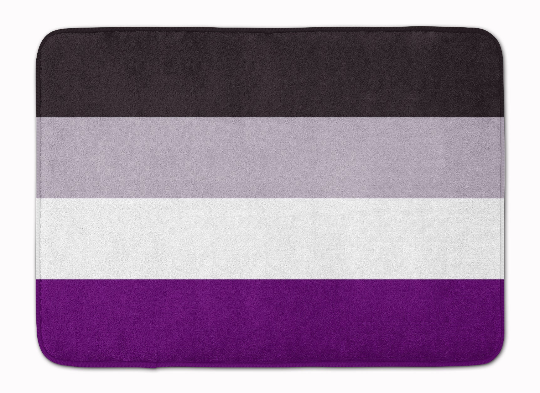 Asexual Pride Machine Washable Memory Foam Mat - the-store.com