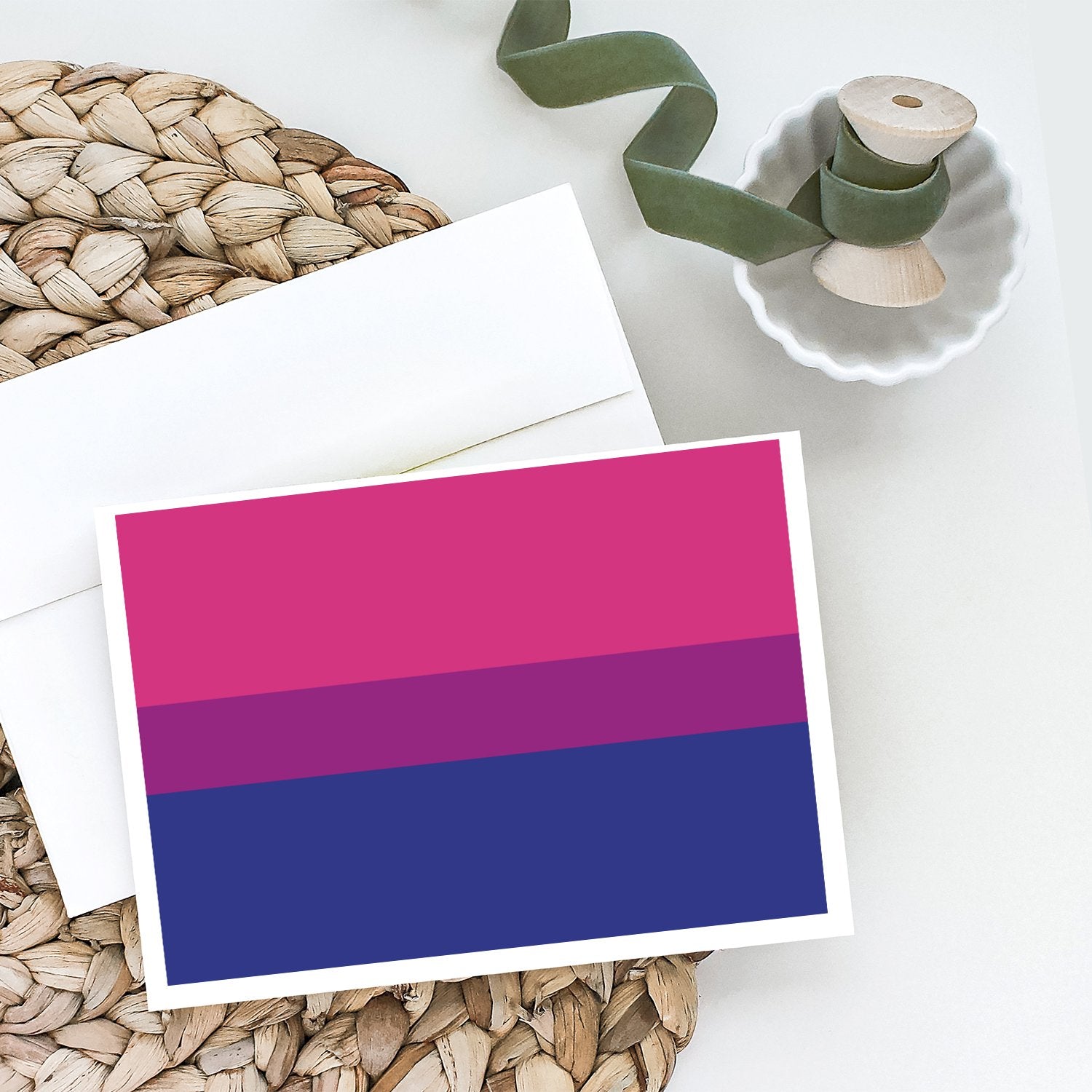 Buy this Bisexual Pride Greeting Cards and Envelopes Pack of 8