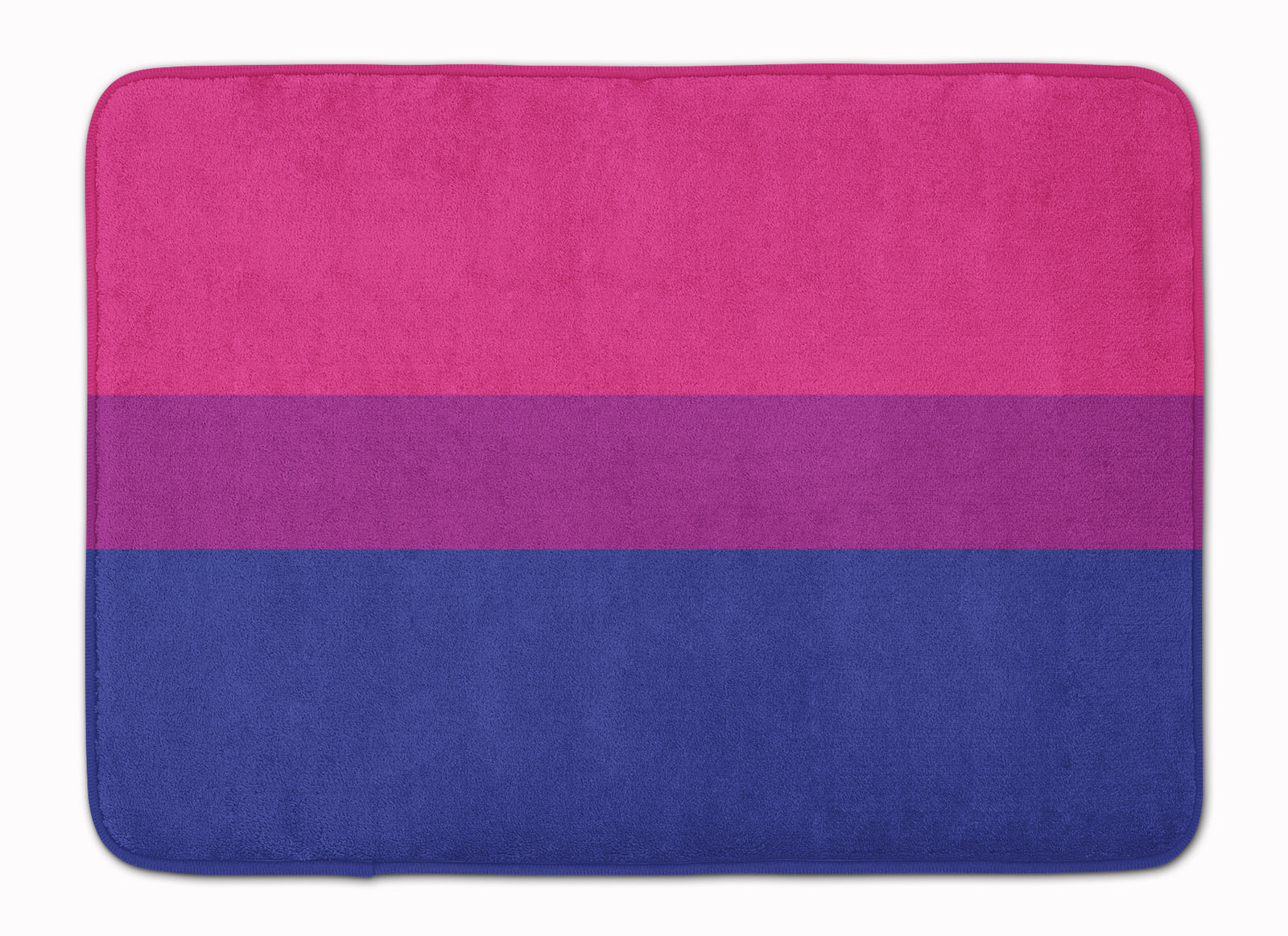 Bisexual Pride Machine Washable Memory Foam Mat - the-store.com