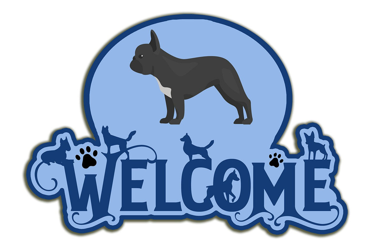 Buy this French Bulldog #1 Welcome Door Hanger Decoration