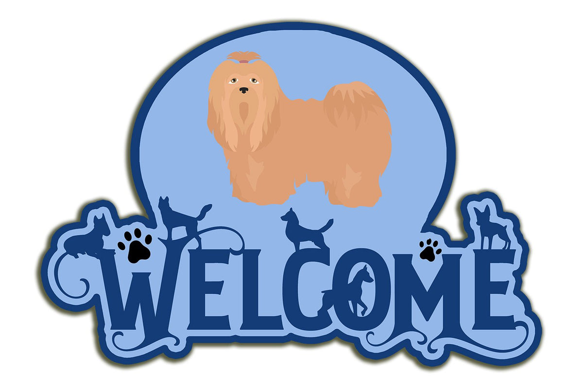 Buy this Lhasa Apso #1 Welcome Door Hanger Decoration