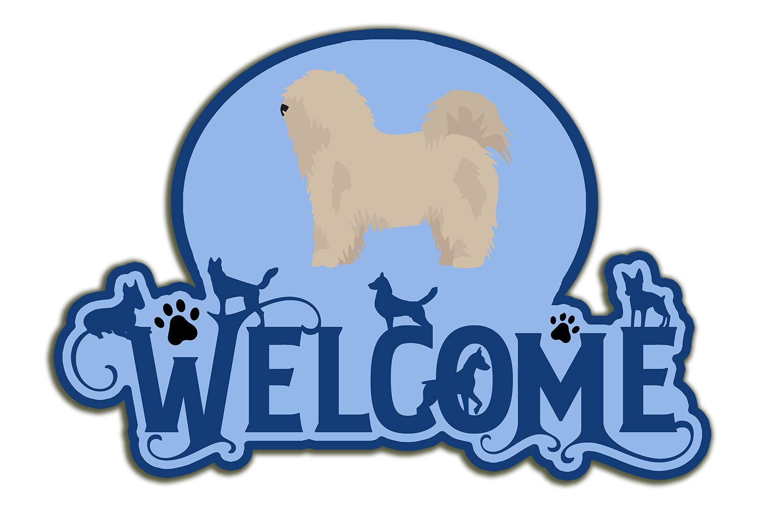 Buy this Odis Welcome Door Hanger Decoration