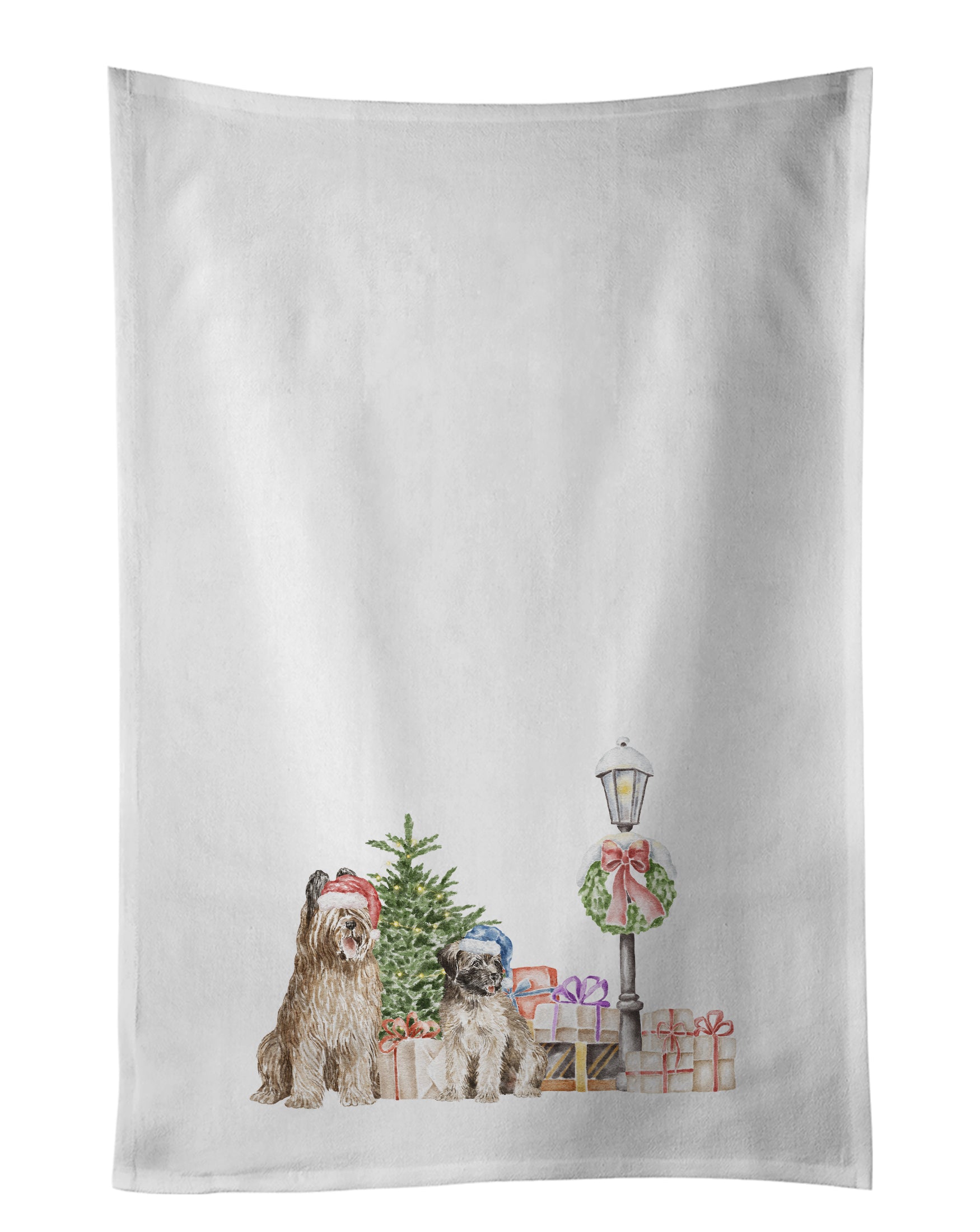 Buy this Briard Duo White Kitchen Towel Set of 2