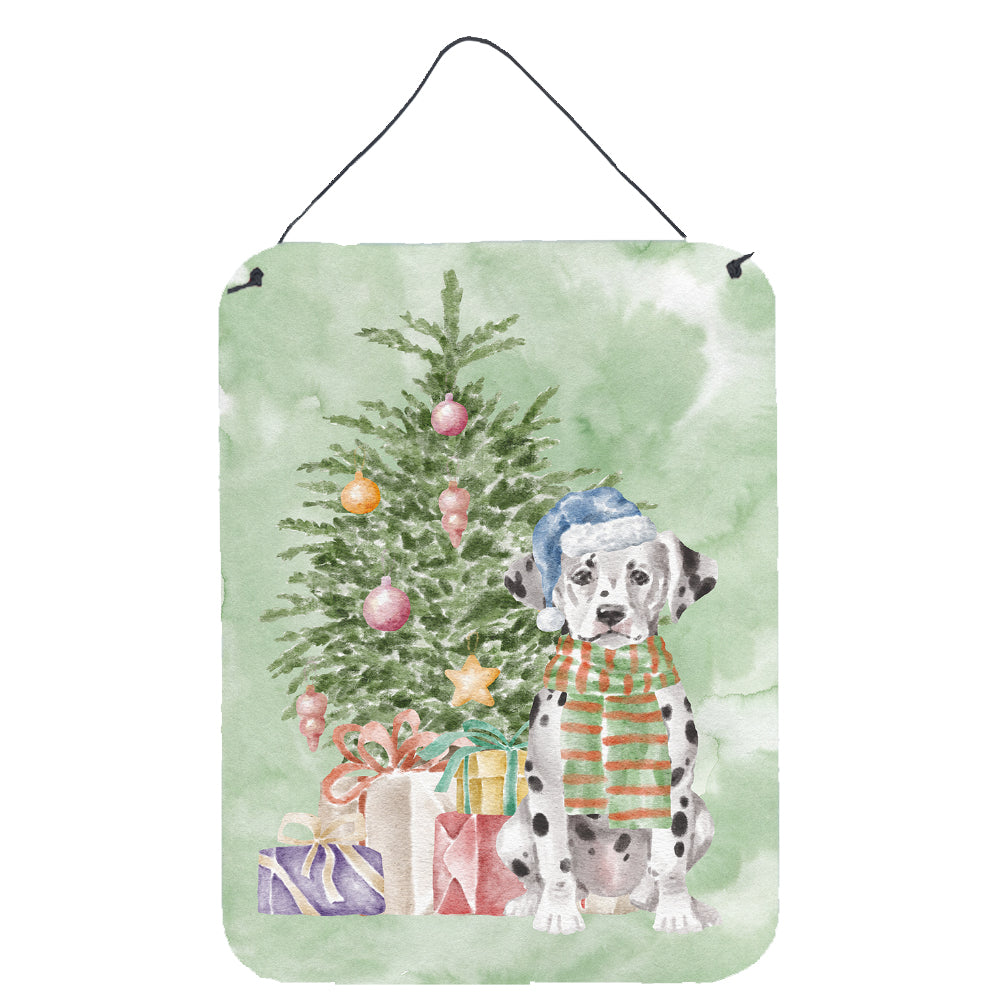 Buy this Christmas Dalmatian Puppy Wall or Door Hanging Prints