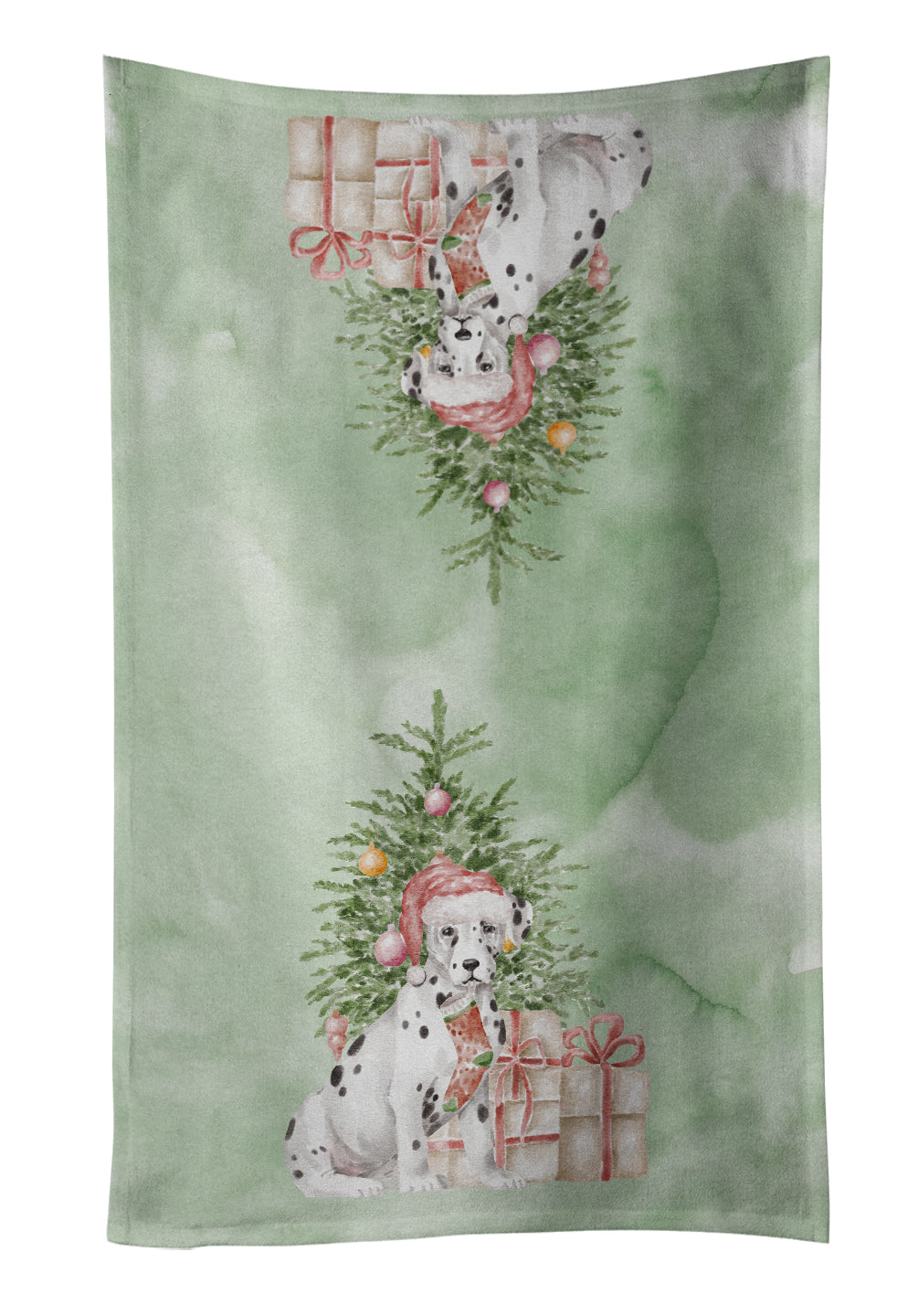 Buy this Christmas Dalmatian Kitchen Towel