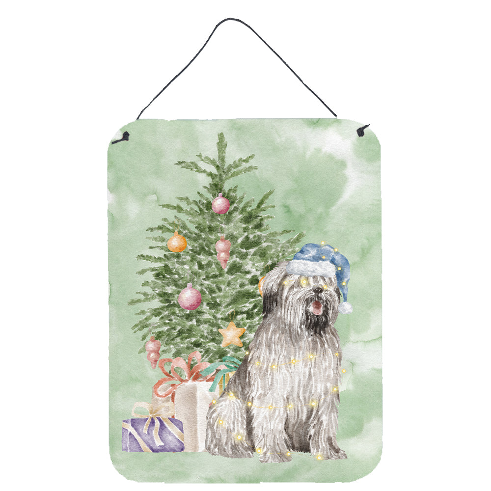 Buy this Christmas Briard #2 Wall or Door Hanging Prints