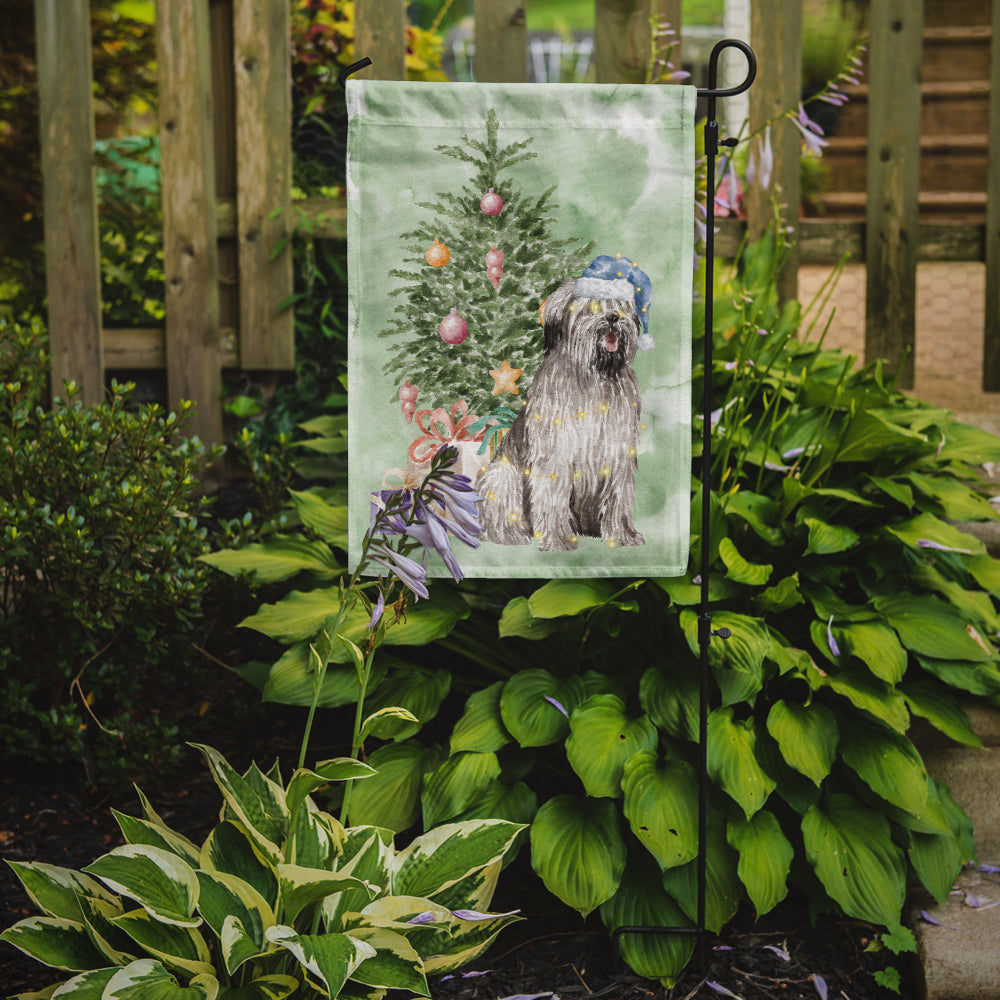 Christmas Briard #2 Flag Garden Size  the-store.com.