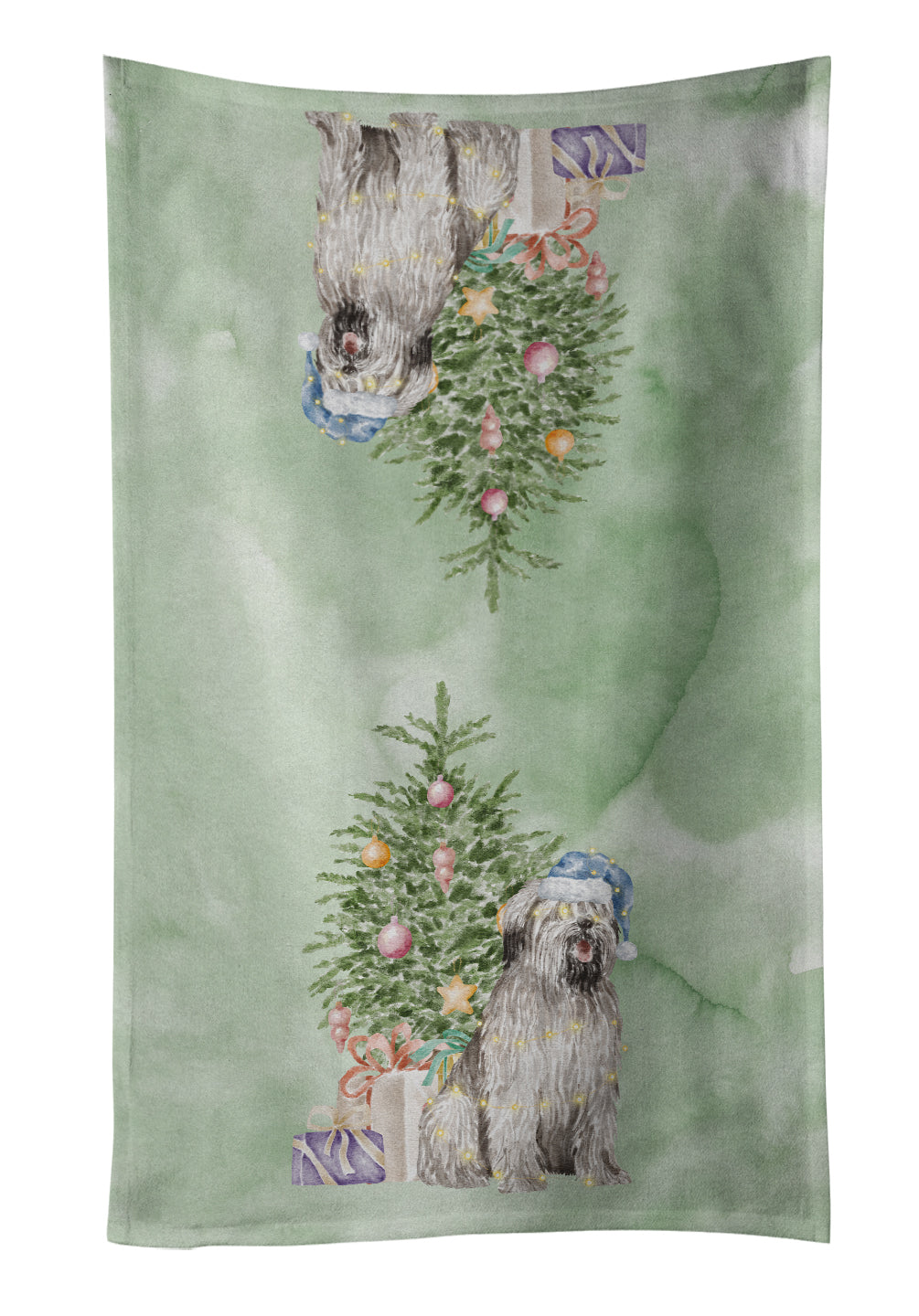 Buy this Christmas Briard #2 Kitchen Towel