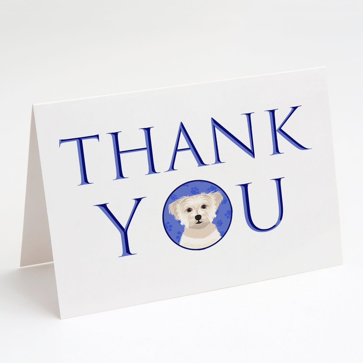 Buy this Shih-Tzu Gold #6 Thank You Greeting Cards and Envelopes Pack of 8