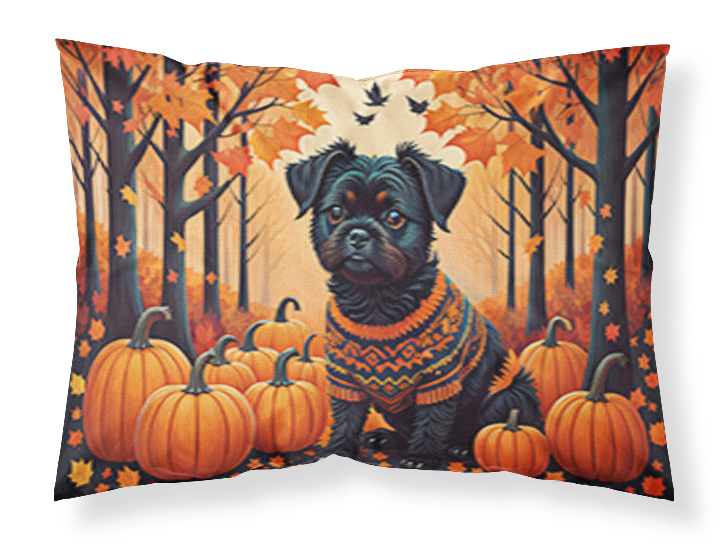 Buy this Affenpinscher Fall Fabric Standard Pillowcase