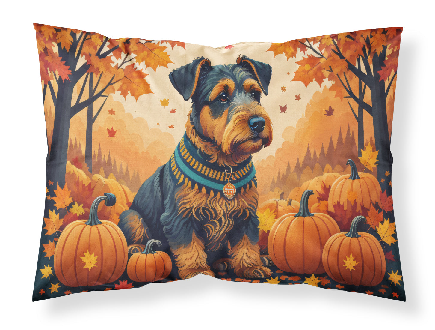 Buy this Airedale Terrier Fall Fabric Standard Pillowcase