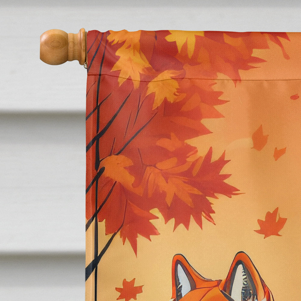 Akita Fall House Flag