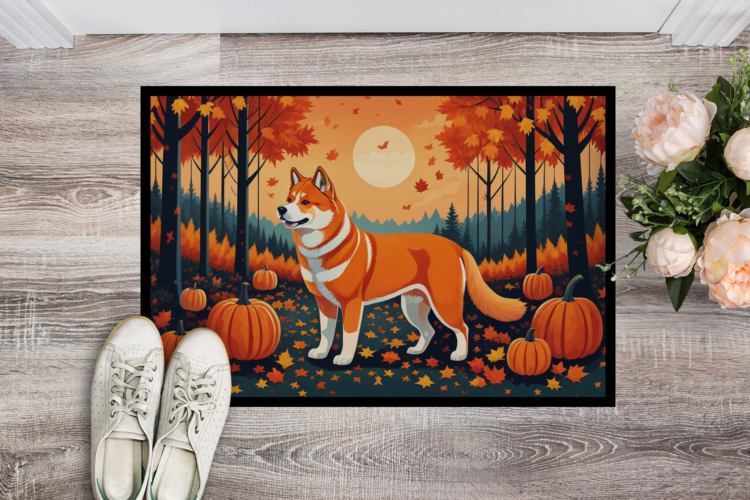 Buy this Akita Fall Doormat 18x27