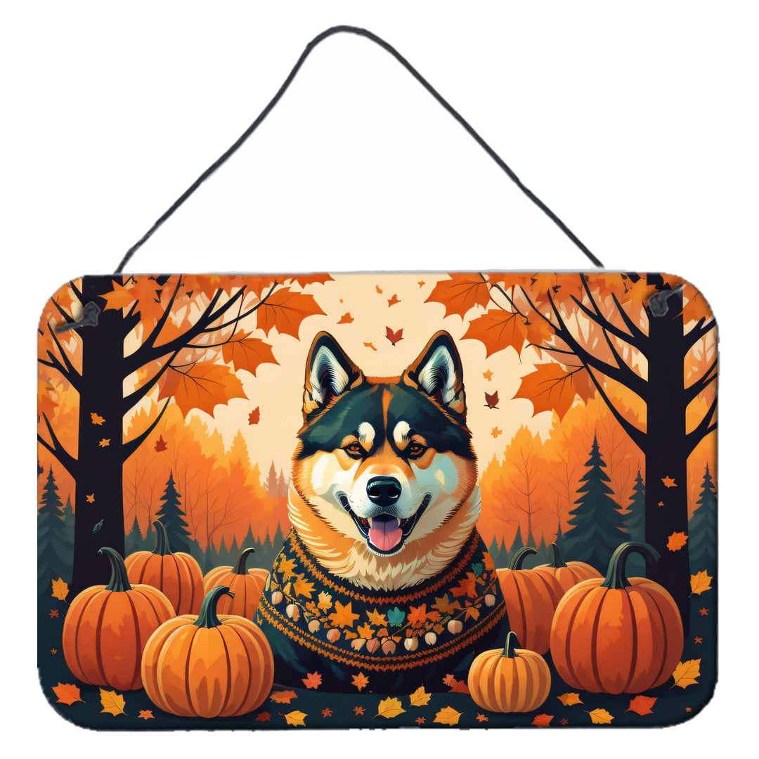 Buy this Akita Fall Wall or Door Hanging Prints