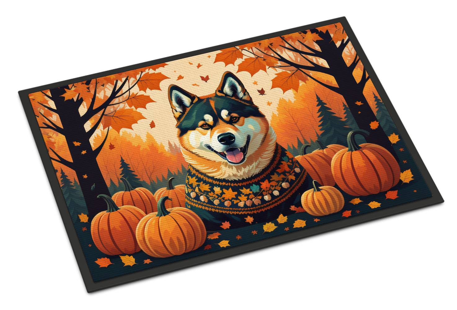 Buy this Akita Fall Indoor or Outdoor Mat 24x36