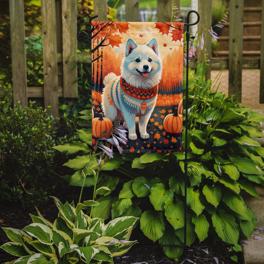 American Eskimo Fall Garden Flag  the-store.com.