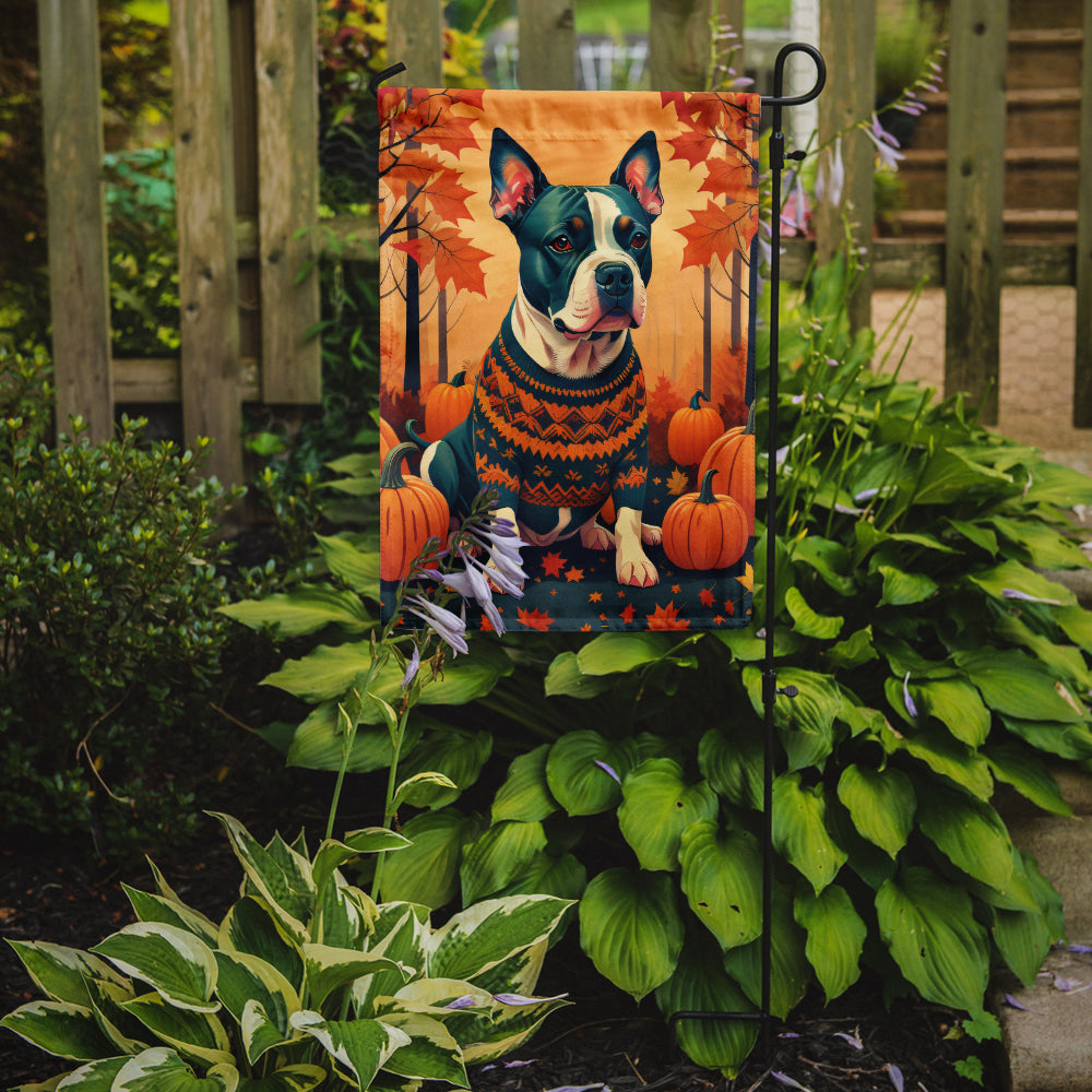 Pit Bull Terrier Fall Garden Flag  the-store.com.