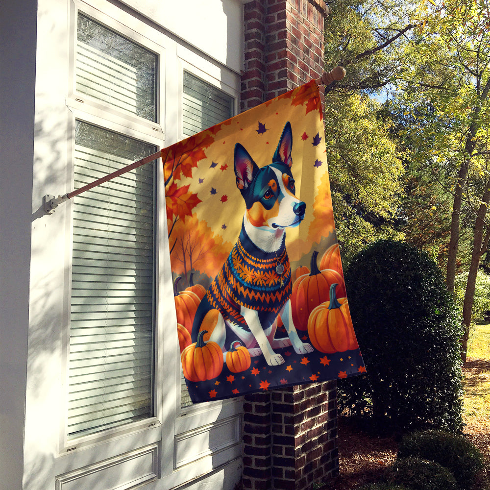 Buy this Basenji Fall House Flag