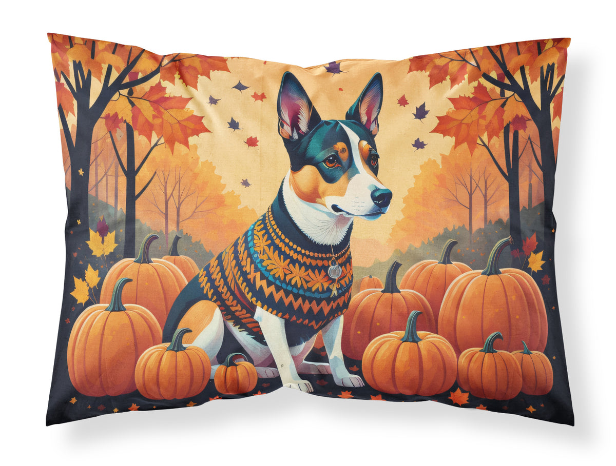 Buy this Basenji Fall Fabric Standard Pillowcase