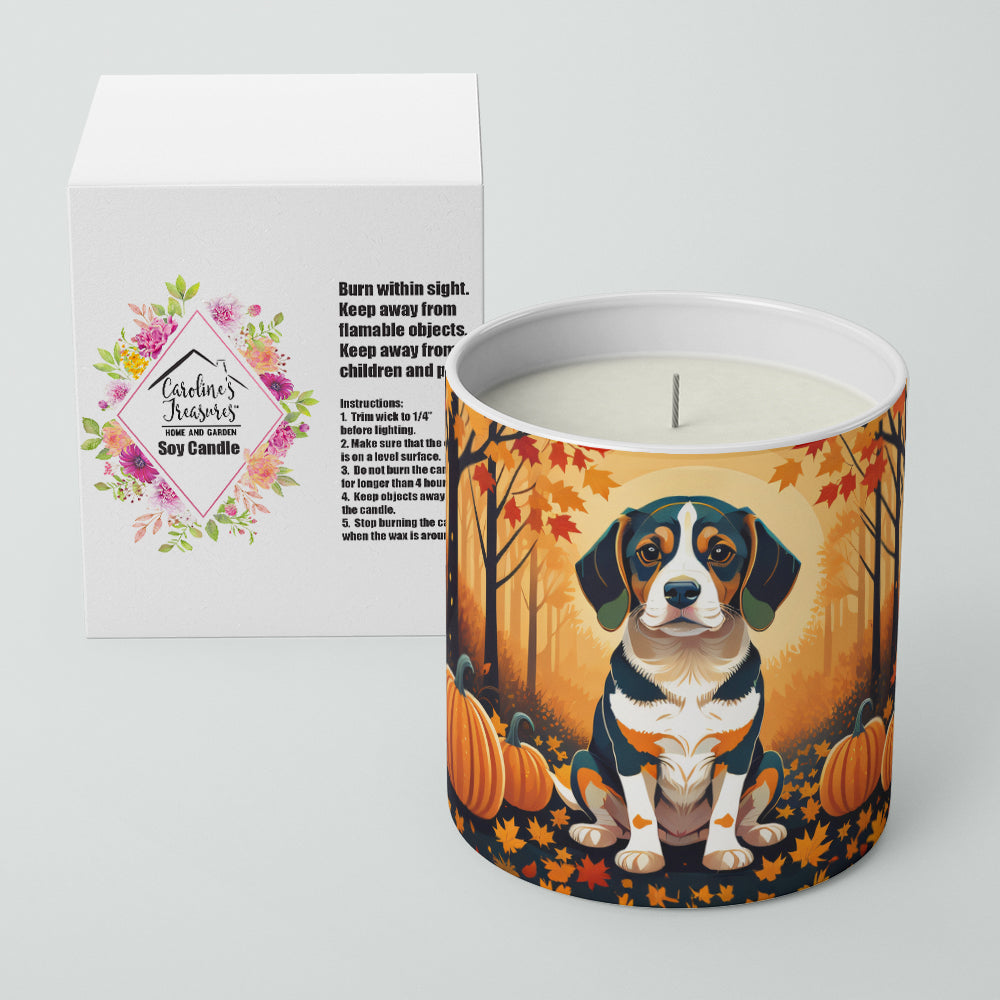 Beagle Fall Decorative Soy Candle  the-store.com.