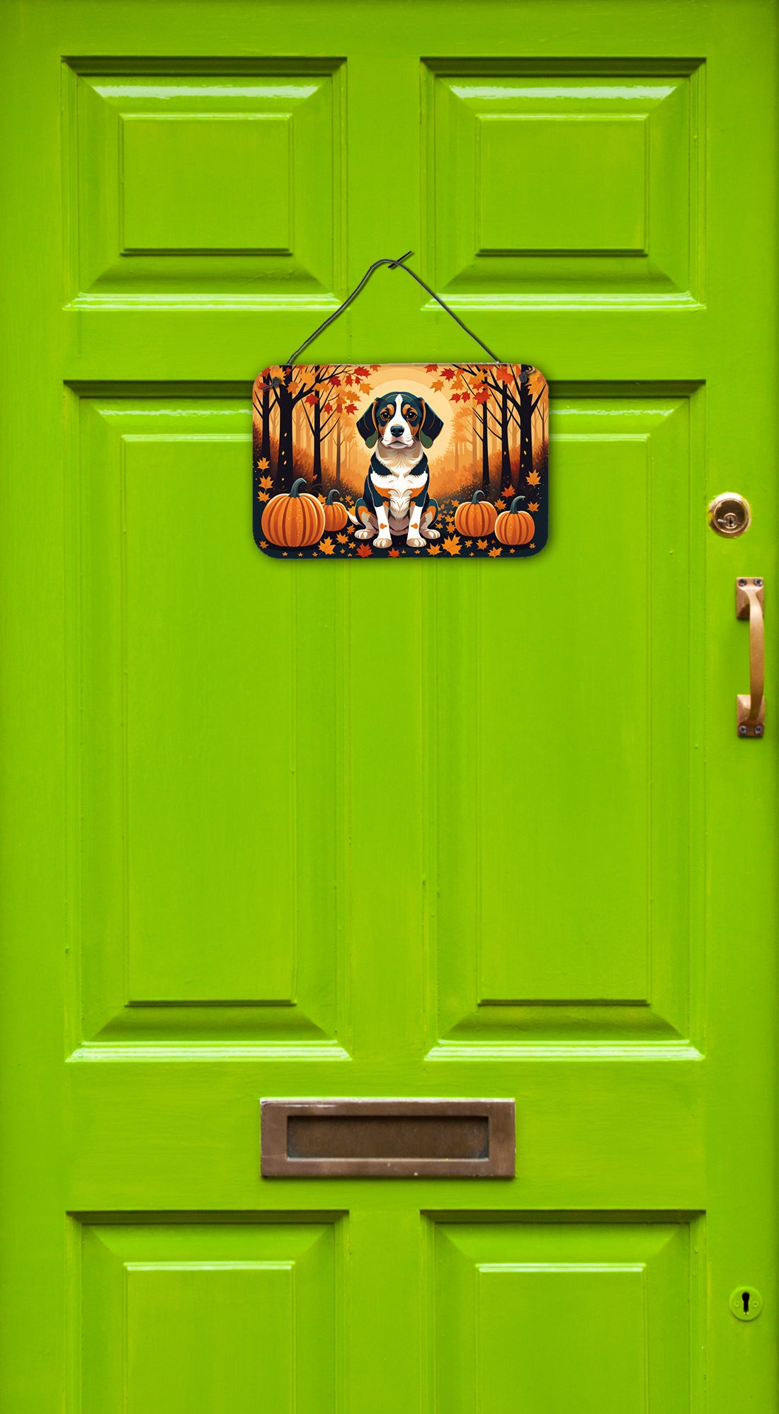 Beagle Fall Wall or Door Hanging Prints