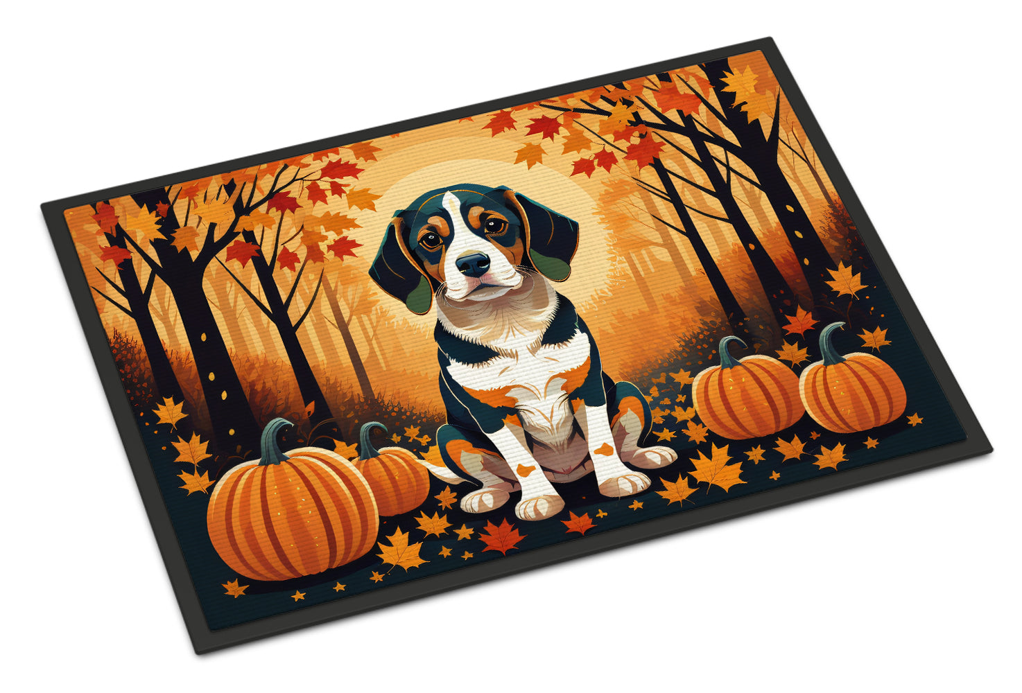 Buy this Beagle Fall Doormat 18x27