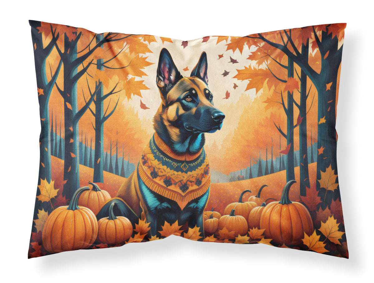 Buy this Belgian Malinois Fall Fabric Standard Pillowcase