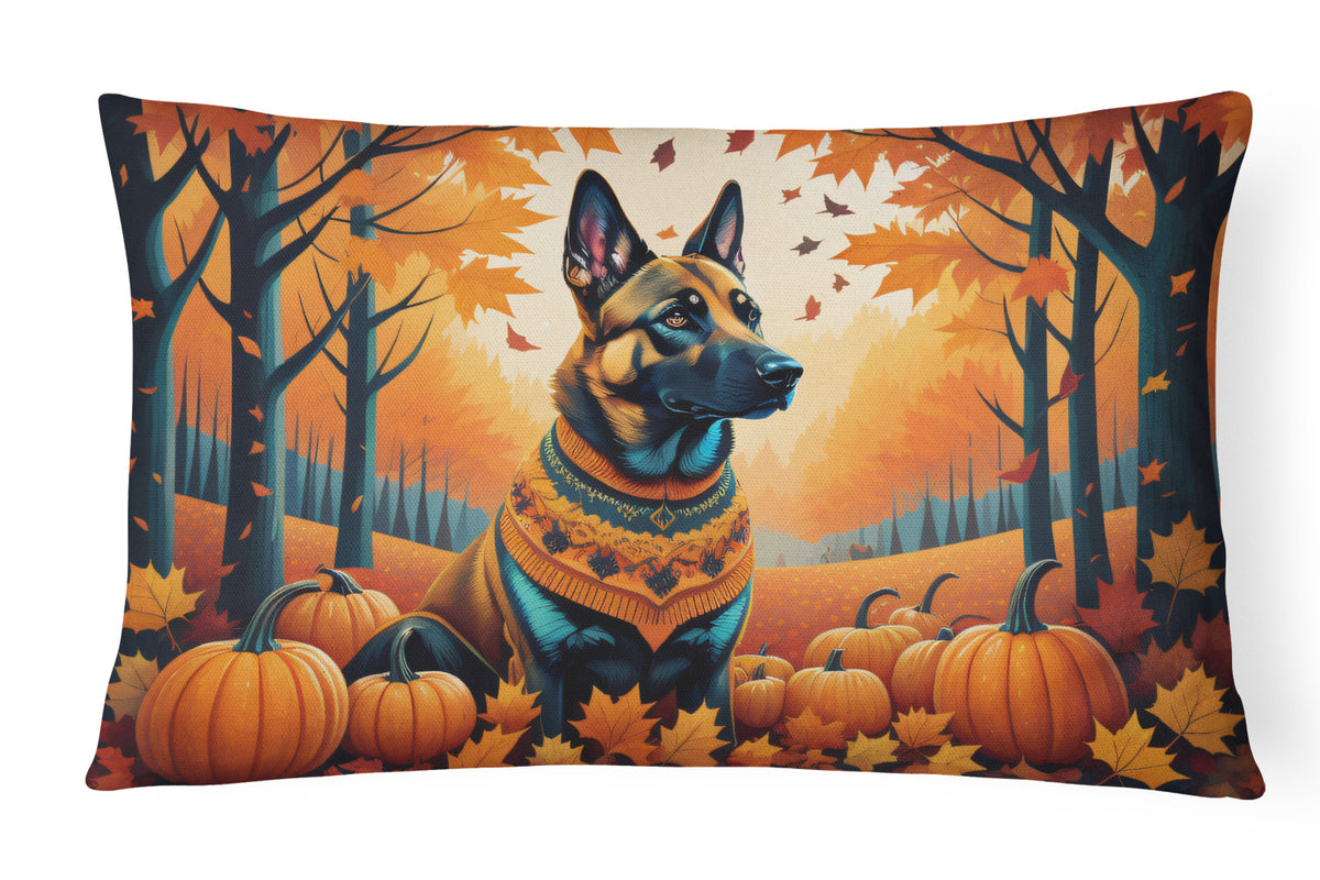 Buy this Belgian Malinois Fall Fabric Decorative Pillow