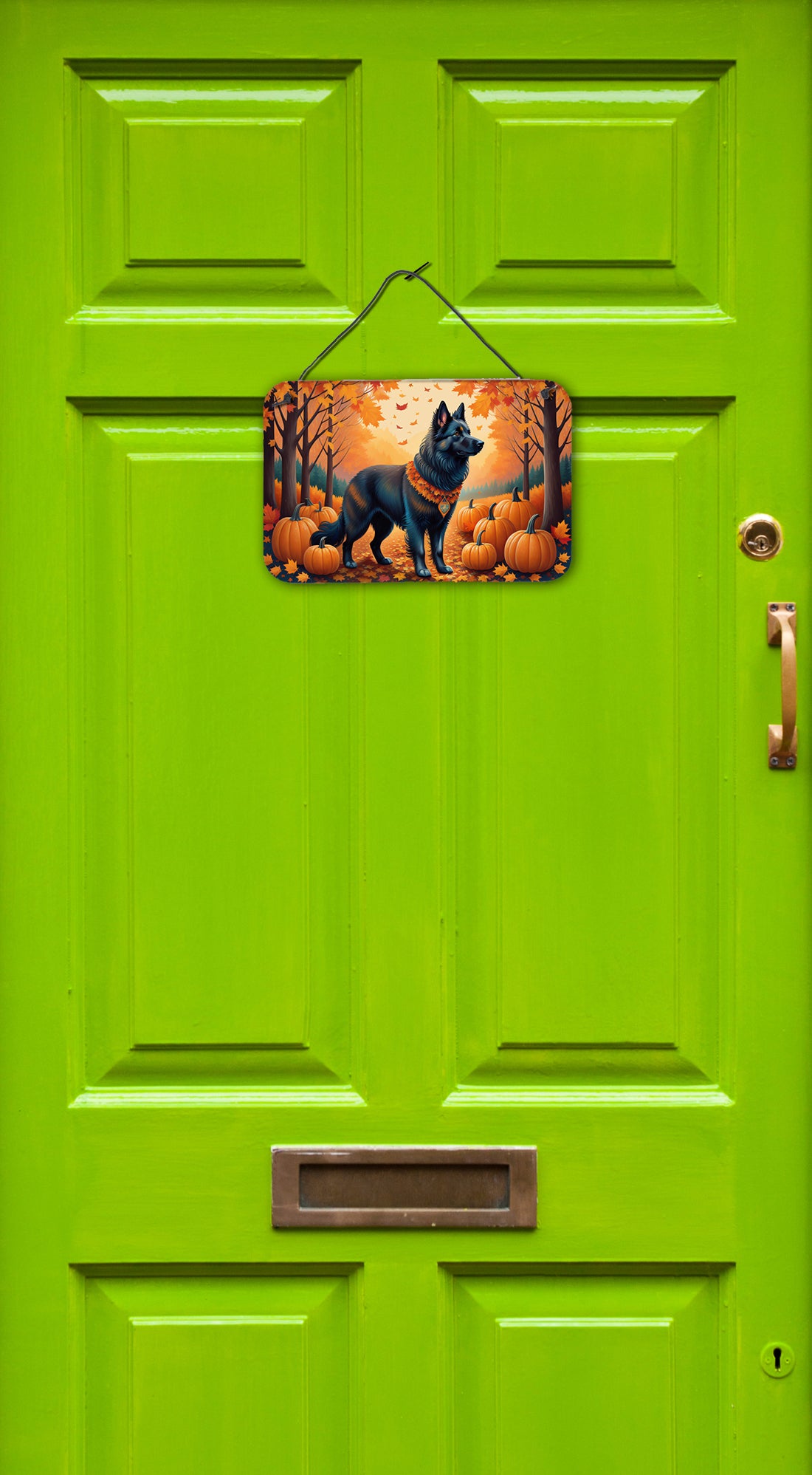 Belgian Sheepdog Fall Wall or Door Hanging Prints  the-store.com.