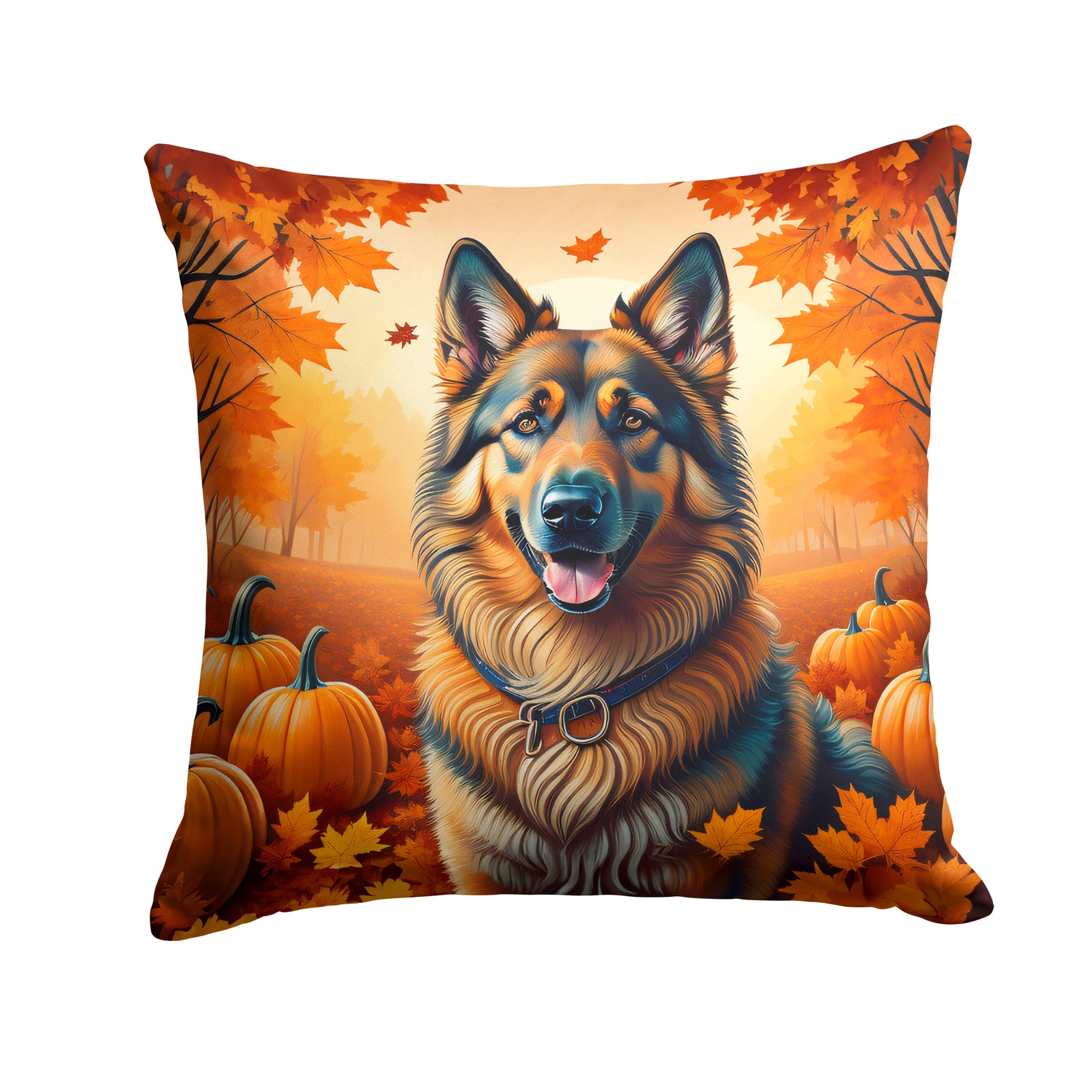 Buy this Belgian Tervuren Fall Fabric Decorative Pillow