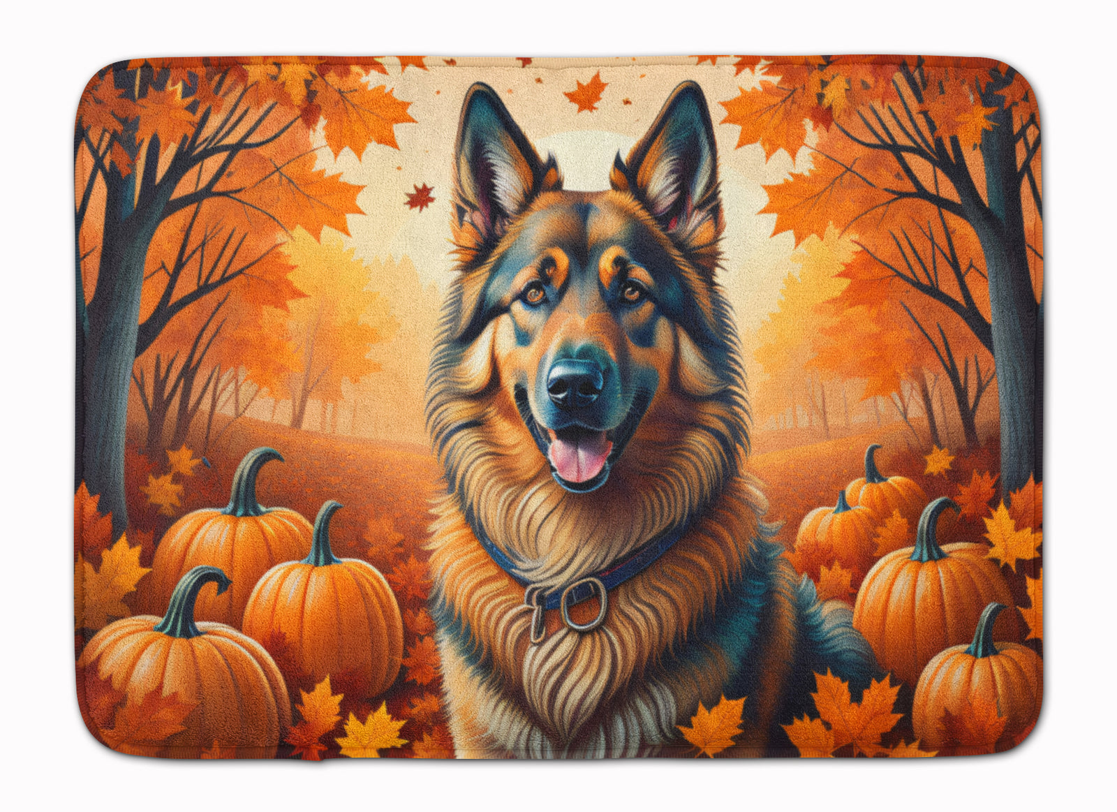 Buy this Belgian Tervuren Fall Memory Foam Kitchen Mat