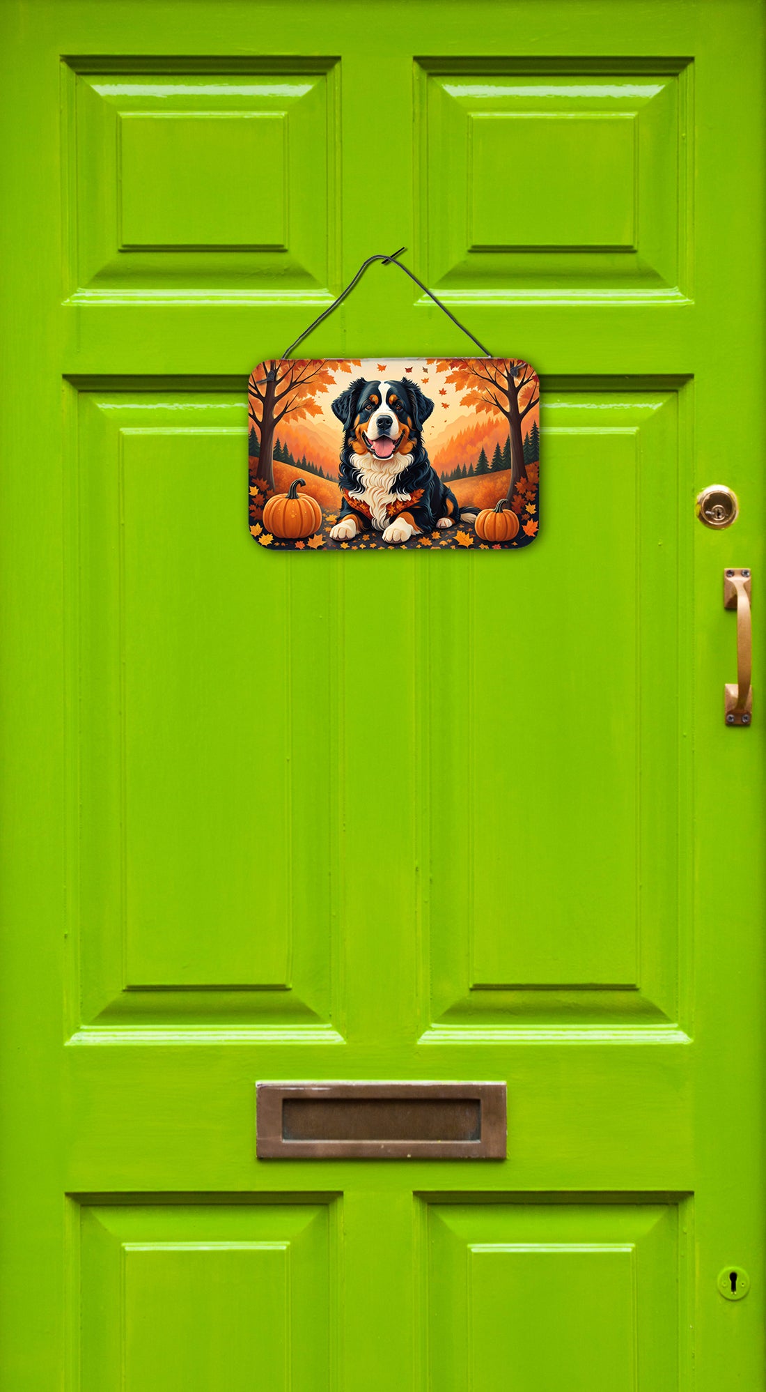 Bernese Mountain Dog Fall Wall or Door Hanging Prints  the-store.com.