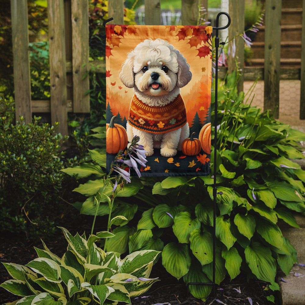 Buy this Bichon Frise Fall Garden Flag